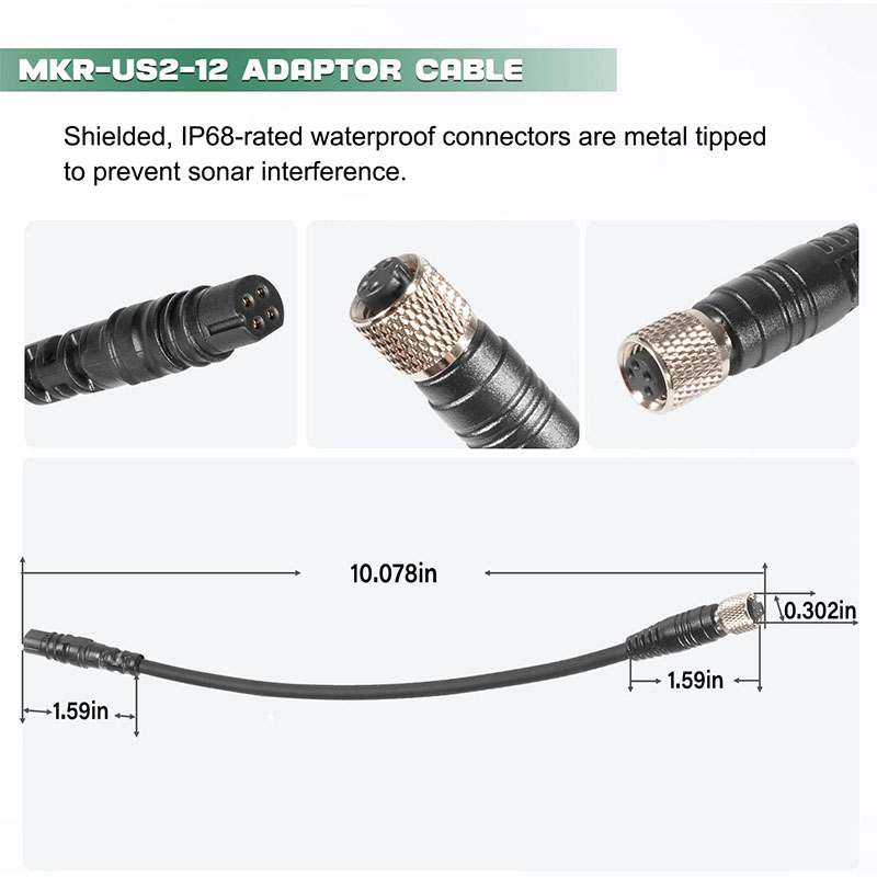 1852072 ‎ MKR-US2-12 Evrensel  - Fish Finder Cable incelemesi ve fiyatı