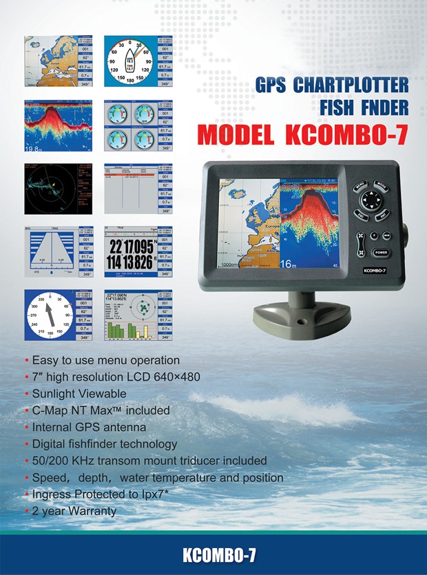 Kcombo-7 7 inç ONWA GPS Plotte - Fishing Gps incelemesi ve fiyatı