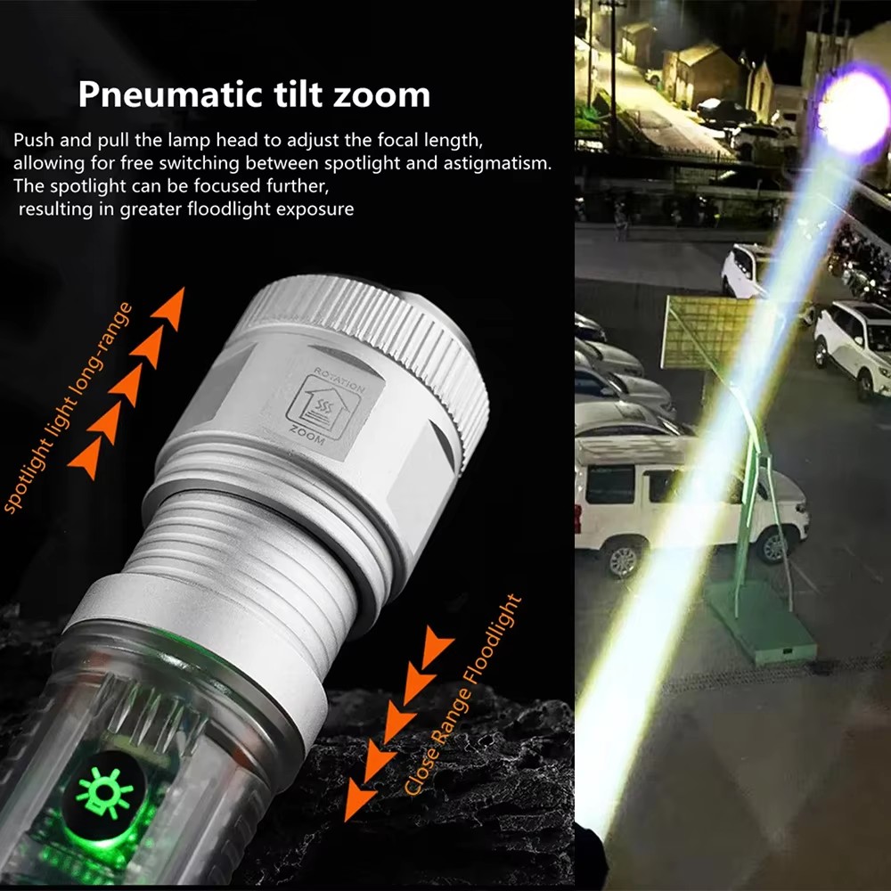 Yan Işıklı Güçlü LED El Feneri - Fishing Light incelemesi ve fiyatı