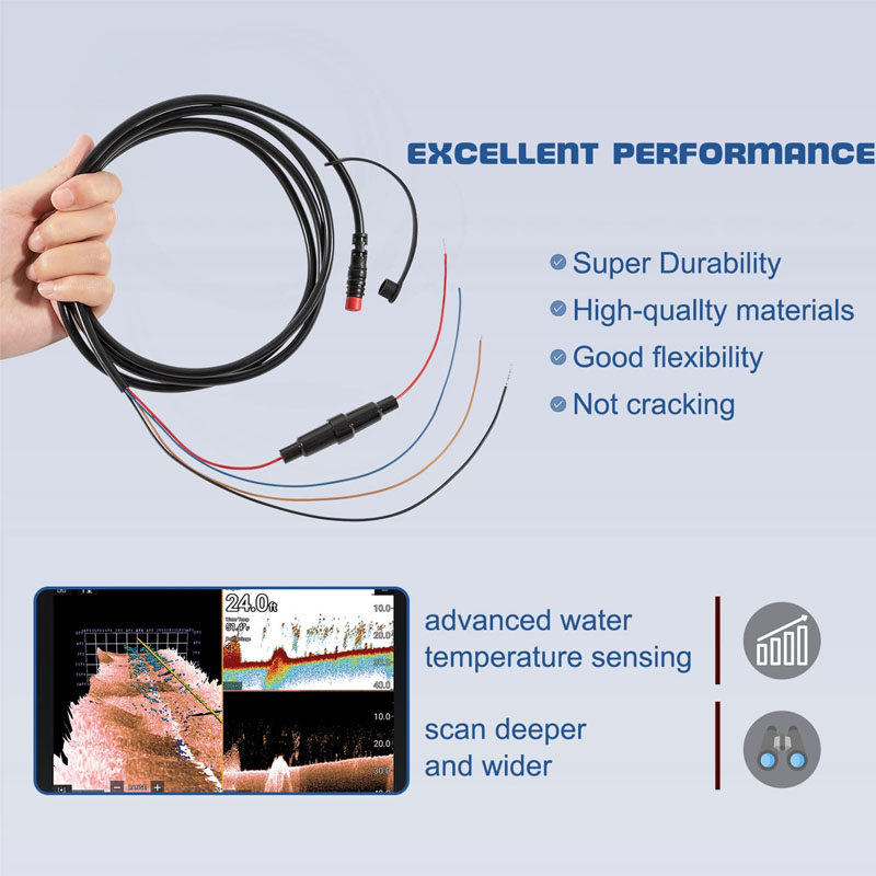 010-12199-04 Güç/Veri Kablosu  - Fish Finder Cable incelemesi ve fiyatı